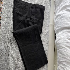 Elie Tahari Black Women's Capris wide leg